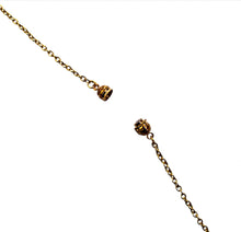 Load image into Gallery viewer, Gold Africa Charm necklace / African jewelry
