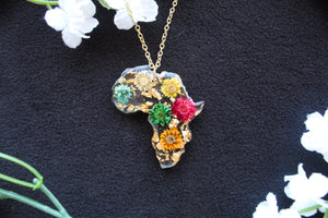 Rainbow Africa necklace