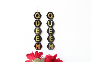 QUEEN earrings