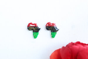 Pan Africa stud earrings