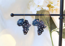 Load image into Gallery viewer, Africa earrings- Crystal galaxy